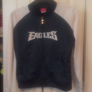 Eagles zip up jacket small